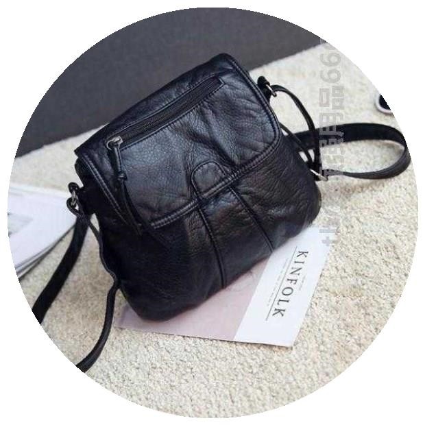 大一点的包包女方包斜挎包单肩包迷你小包包女士软皮百搭水洗包潮