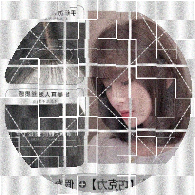 时尚全头套烫发圆脸假发套短发女韩式帅气假发片容易打理唯美妹子