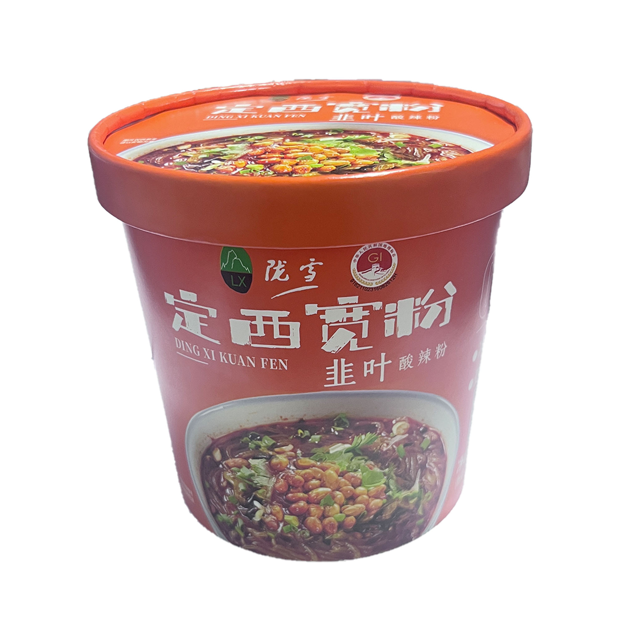 LX/陇雪 酸辣粉 酸辣过瘾 速食非油炸 懒人夜宵宿舍即食6桶装