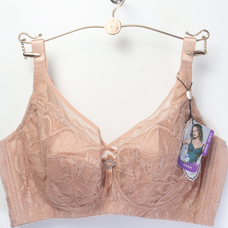 奥丽侬调整聚拢薄款收副乳胸罩