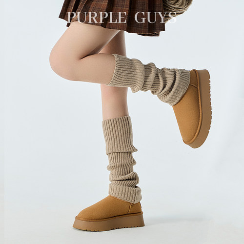 针织jk袜套女秋冬辣妹长腿套