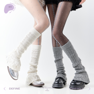 purpleguys菱格线条波点黑色丝袜女秋薄款 袜 性感防勾丝不掉档连裤