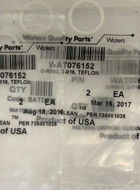 Waters O型圈WAT076152 410001349议价