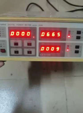 chromd2100功率计裸机一台工厂仪器拍议价