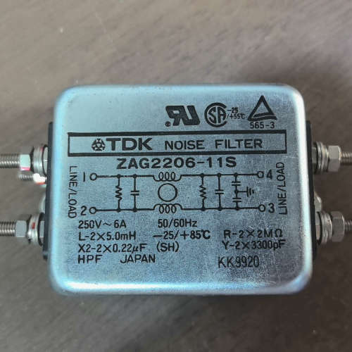 TDK电源滤波器ZAG2206-11S250V 6议价