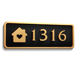 门牌号高级感家用入户门轻奢创意门牌号暖居新房门牌家门口挂件装饰牌子高档酒店房间门号入户门牌贴挂牌定制