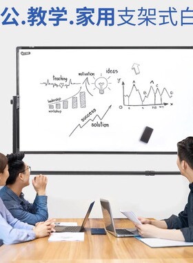 Stand style whiteboard for office writing, drawing, and writ