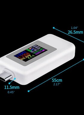 KWS-1902C Type-C Color Display USB Tester Current Voltage
