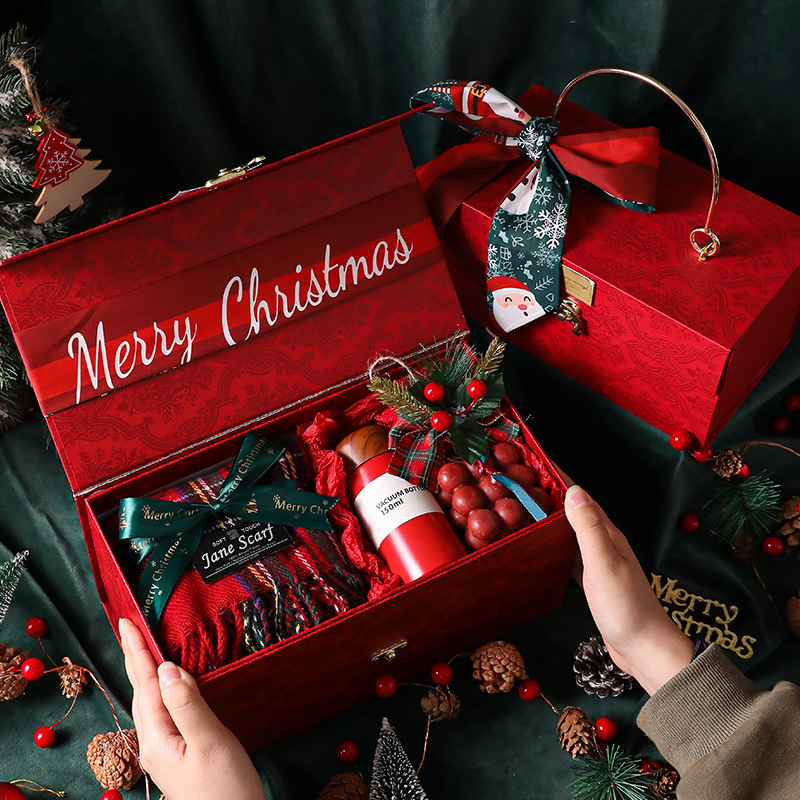 Christmas Gift Premium Christmas Eve Scarf Gift Box围巾礼盒