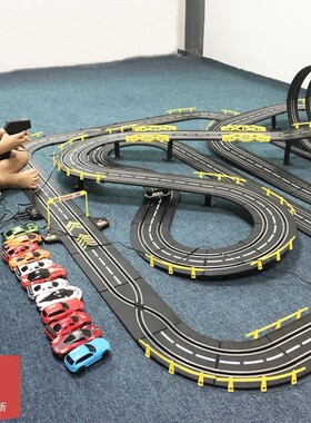 Racing Rail Car Model Toys Track Adventure Train Toy boy