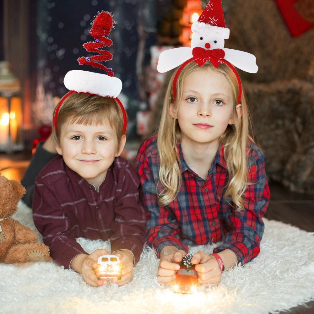 2025 New Christmas Headband Children's Photo Prop圣诞节发箍