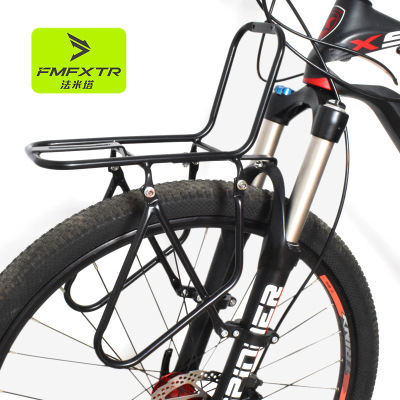 Mountain bike front rack, disc brake bike front frame rack