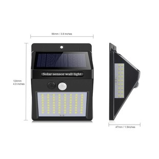 Motion Sensor LED Street Light Wall Lamp Night Sensor Solar