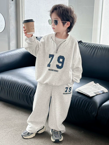 Демисезонный детский комплект для мальчиков, детская одежда, семейный стиль