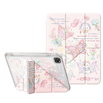 适用苹果ipad保护壳透明背板防弯
