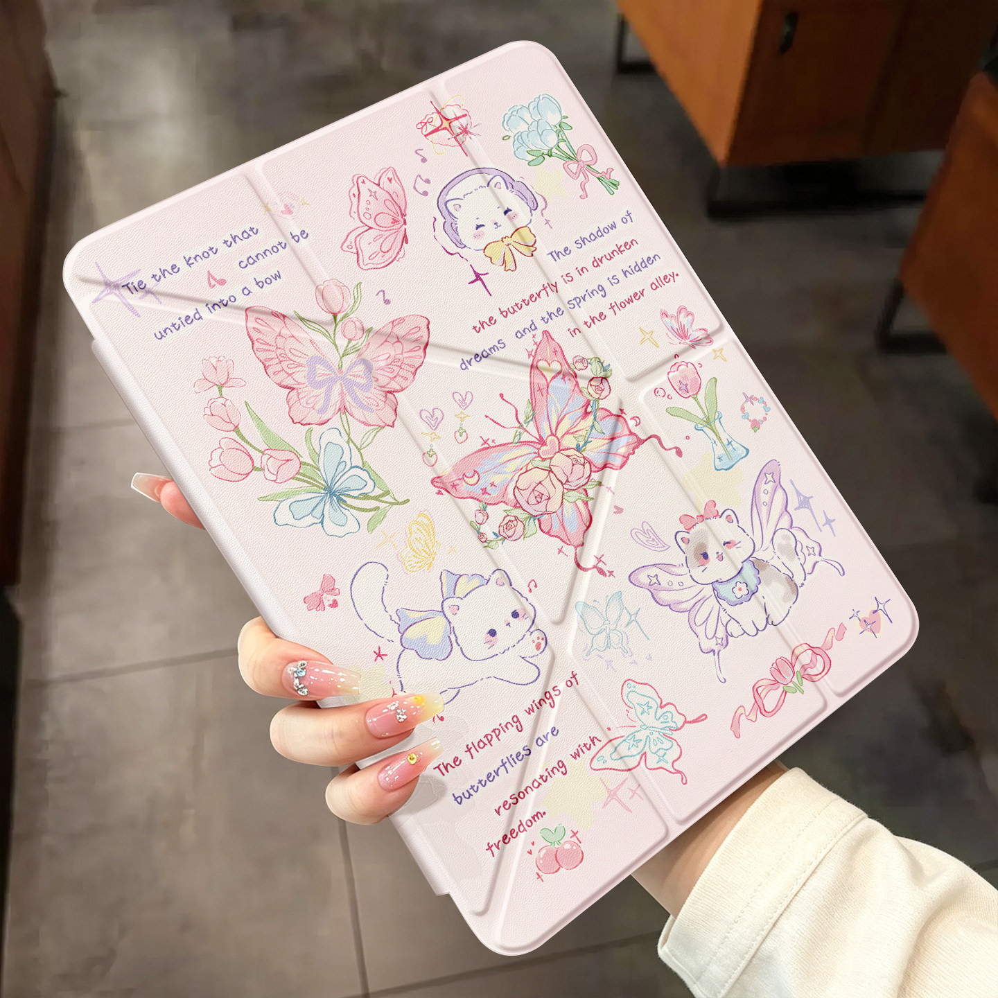 适用苹果平板套Y型多角度支撑