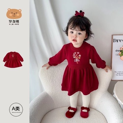 女宝宝连衣裙婴儿公主裙子