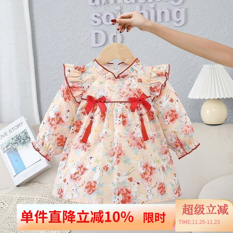 女童连衣裙婴儿宝宝公主裙子