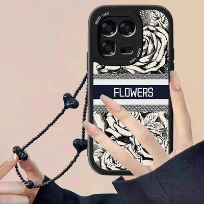 素描玫瑰适用iQOO15Ultra手机壳爱酷新款iq0015uitra简约保护套vivo全包防摔iqoo15U创意外壳男女后壳专用