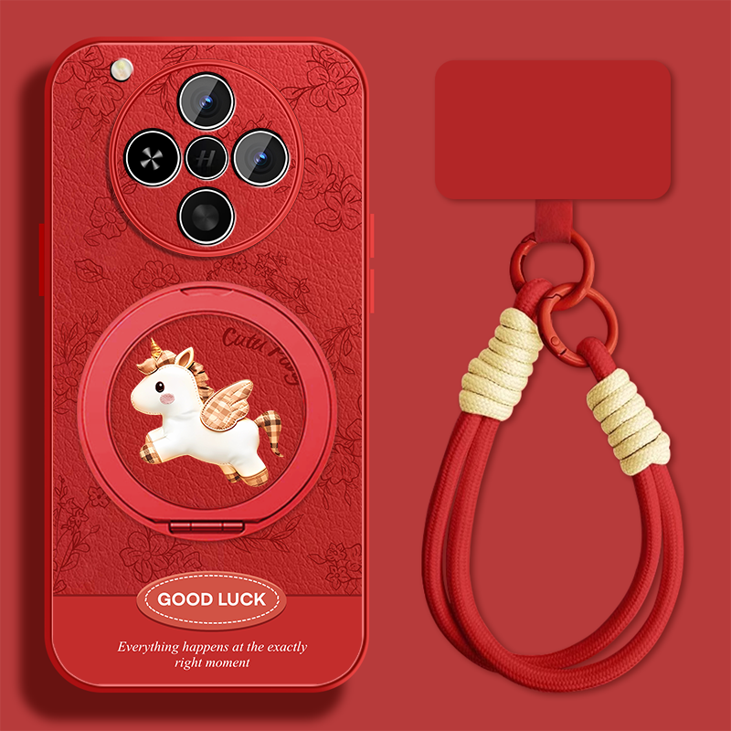 好运小马适用oppofindx8手机壳女可爱Findx8pro新款挂绳x8s+新年x8ultra小羊皮全包十防摔pr0磁吸保护套,3C数码配件,手机保护套/壳,淘宝优惠券,粉丝福利购,淘宝优惠卷