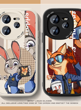 适用尼克朱迪真我neo7turbo手机壳新款x男realmeGTneo6动物城se小羊皮gt7pro卡通oppo情侣防摔竞速版个性女套