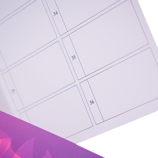 36格3折页色样卡面料样卡精品色样卡通用现货样品卡 布行色卡本色卡样本册