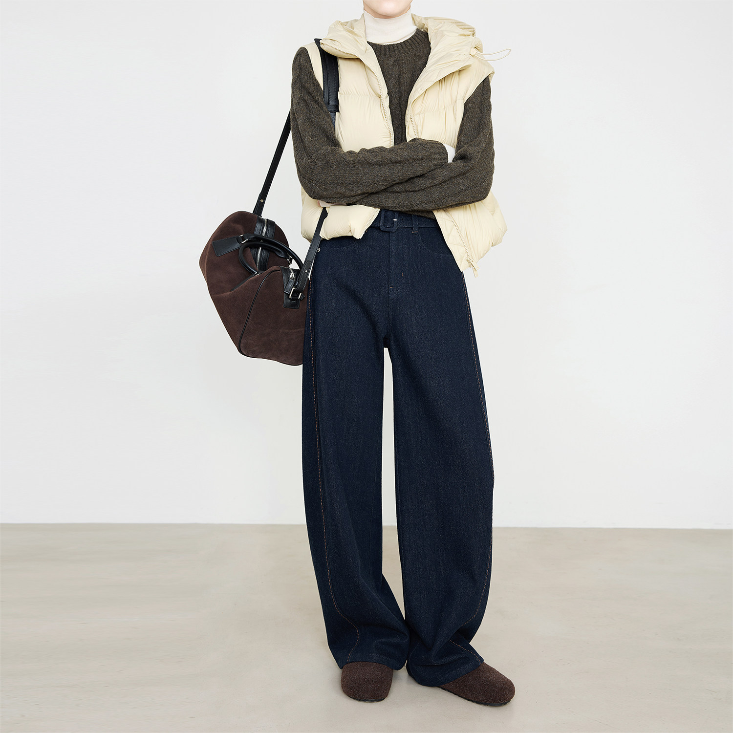 夏莫卡丹宁蓝羊毛牛仔裤香蕉裤刺绣弯刀裤三片式牛仔阔腿裤瘦8507,女装/女士精品,牛仔裤,淘宝优惠券,粉丝福利购,淘宝优惠卷