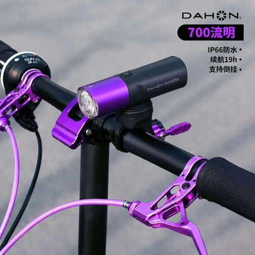 Dahon/大行自行车灯防炫目可倒挂