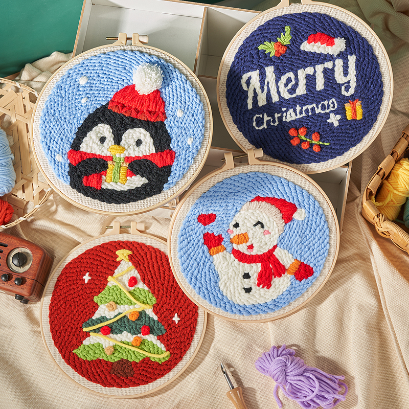 TRMER圣诞系列戳戳手工DIY材料包