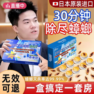 旗舰店房屋专用强效灭除胶剂第一名 蟑螂药家用无毒全窝端正品
