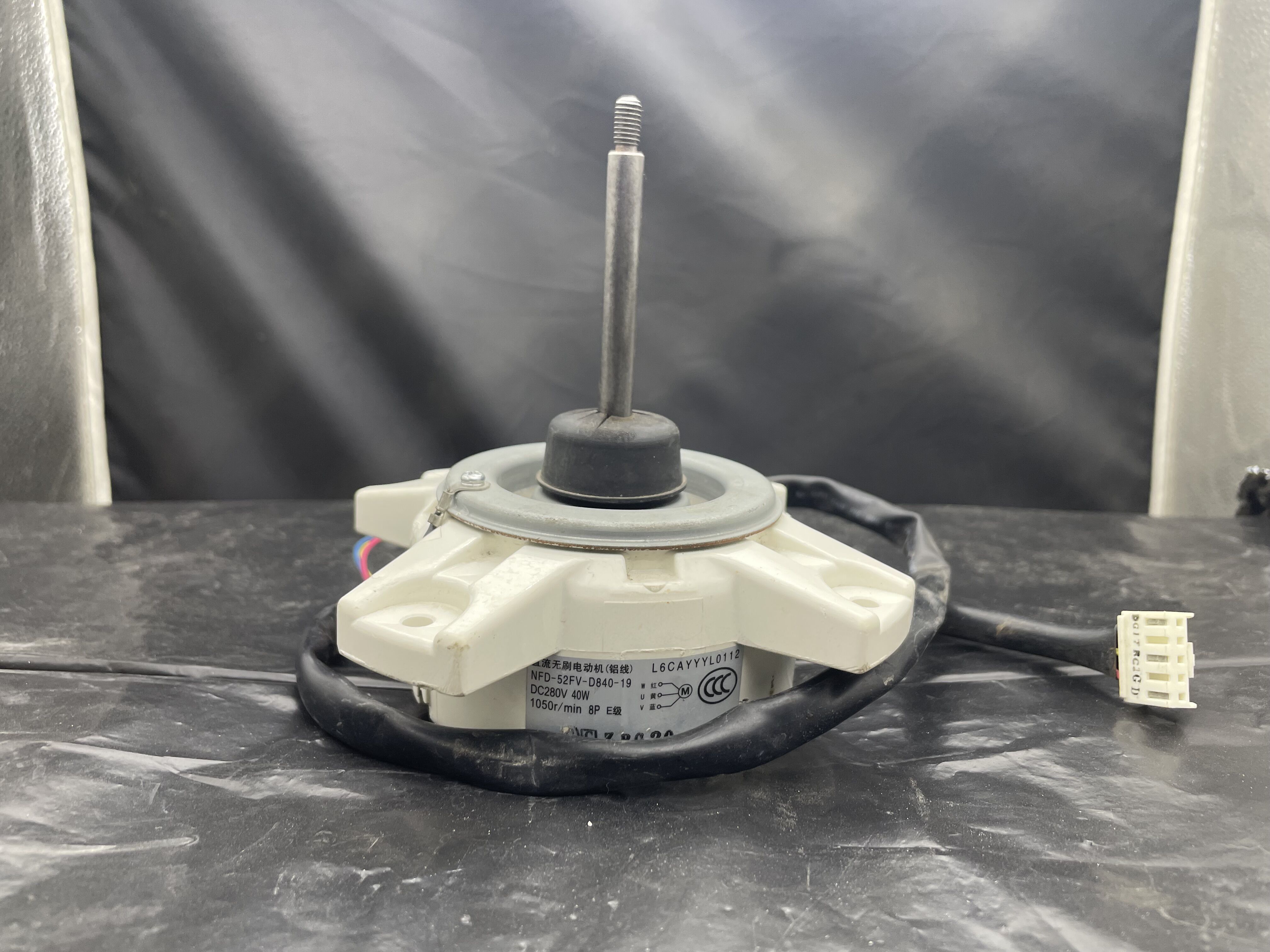 空调风扇无刷直流电动机NFD-52FV-D840-19风扇马达 DC280V-55W