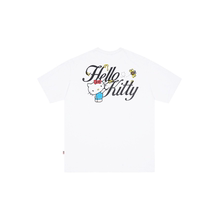 WHOOSIS X HELLO KITTY联名系列趣味Logo圆领短袖T恤男女同款情侣