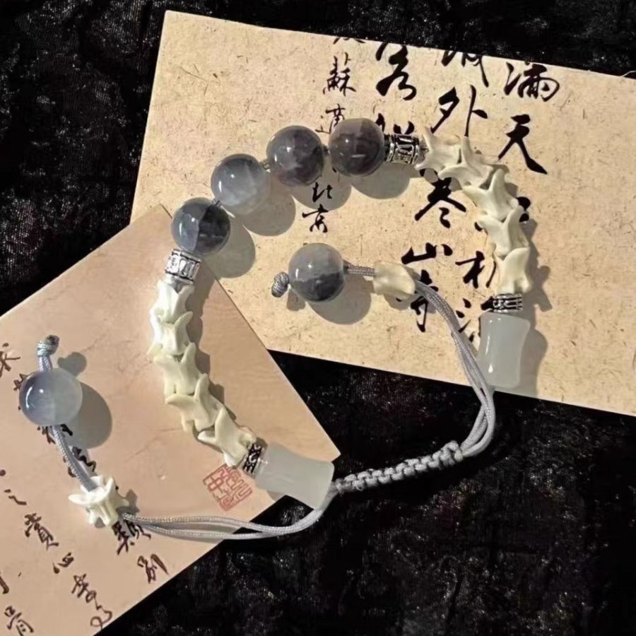 新中式古风龙骨串珠手链