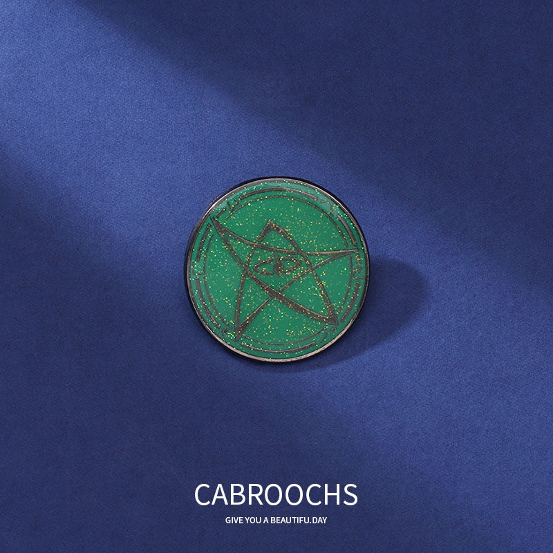 克苏鲁神话胸针ins潮日系周边可爱卡通徽章情侣学生男女包包饰品