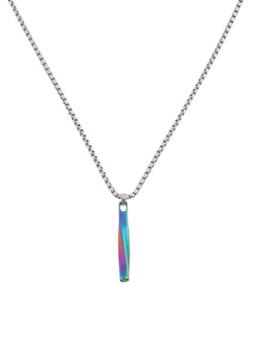 王一博同款炫彩螺旋蹦迪卫衣项链