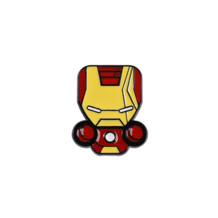 漫威复仇者联盟美国队长超人合金胸针男女潮钢铁侠徽章包包配饰品