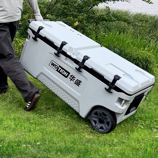 海钓箱子拉杆箱大容量户外带华盛轮商用摆摊垂钓专用保温箱冷藏箱