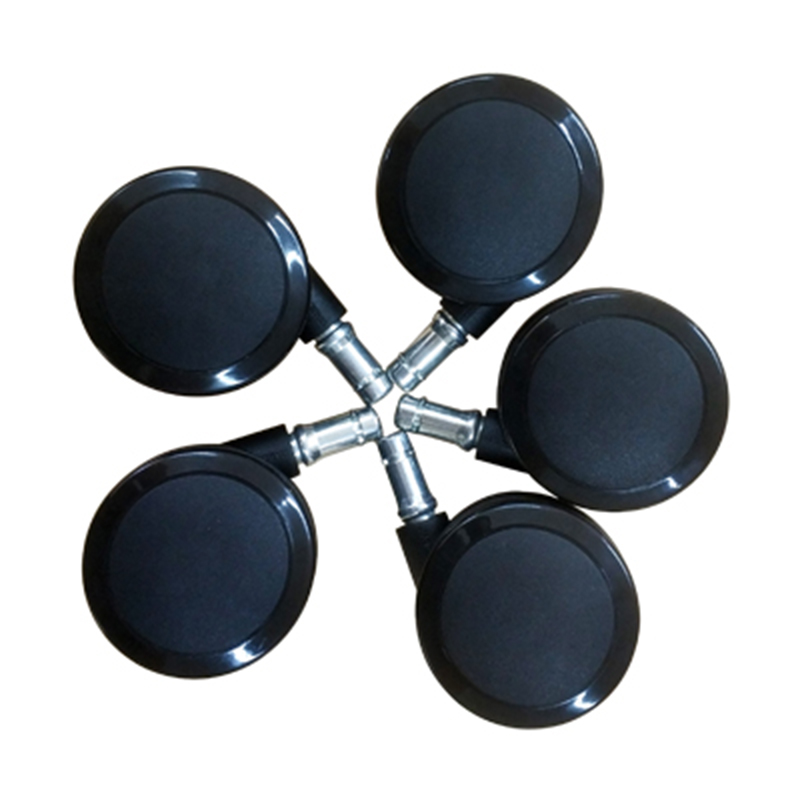 赫曼地板轮米勒降噪轮转椅脚轮透明轮腰托配件【不参与满减】