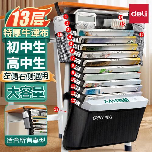 挂书袋防滑牛津布耐磨耐脏防水