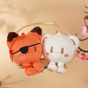 bilibiliGoods 新品 天官赐福可爱体 毛绒玩偶挂件 花城款/谢怜款