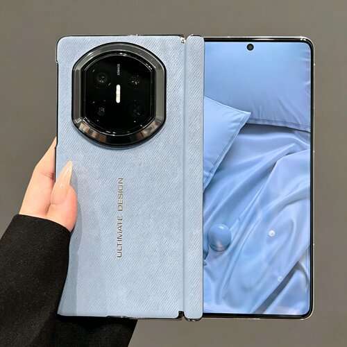 适用华为matex7手机壳纯色牛仔纹