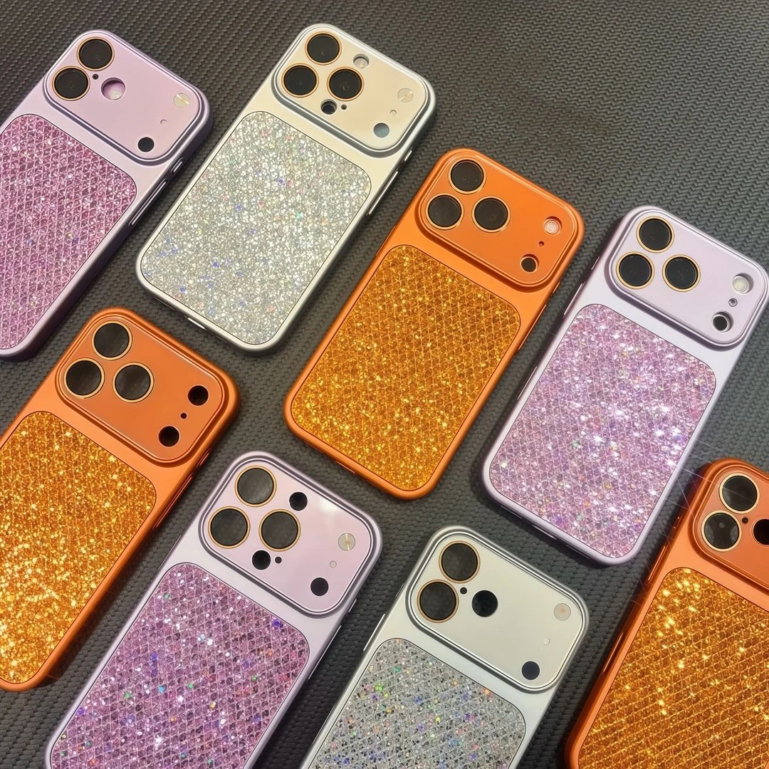 秒变17promax闪粉镜头膜小香风适用苹果16超漂亮好看手机壳iPhone15网红爆款高级14女款全包防摔闪钻保护套,3C数码配件,手机保护套/壳,淘宝优惠券,粉丝福利购,淘宝优惠卷