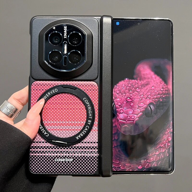 适用华为matex7手机壳日落支架