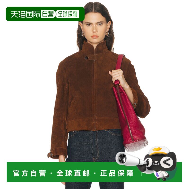 香港直邮Bode 女士 Howard 绒面革夹克 WRC99JA001
