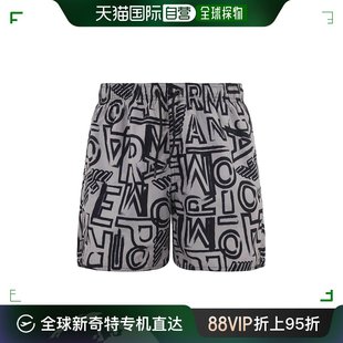 Armani 安普里奥 阿玛尼 香港直邮Emporio 男士 徽标沙滩短裤