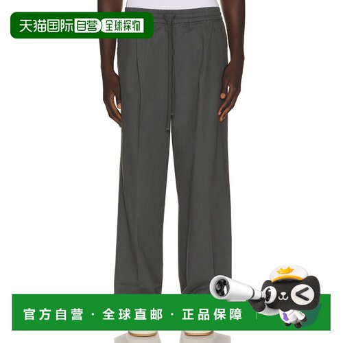 美国直邮essentials fear of god 男士 皱褶前襟抽绳裤子 RW00304