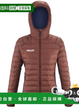 自营欧洲直邮Millet觅乐 FITZ ROY WARM 女款加厚羽绒服 棕色