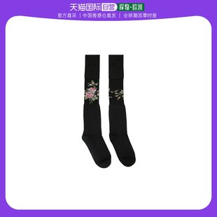 SOCK360635BLACKBLACK 针织花卉袜子 Rocha 香港直邮Simone