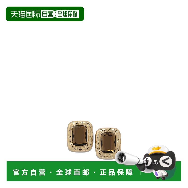 1h可退 香港直邮Self-Portrait 女士 琥珀耳环 AW25604EGDGOLD