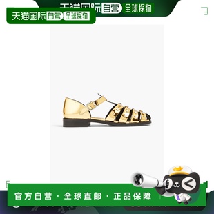 SFACH00973 精饰光面皮凉鞋 香港直邮Sandro 女士